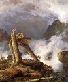 Storm in the Mountains scenery Hudson River Frederic Edwin Church
